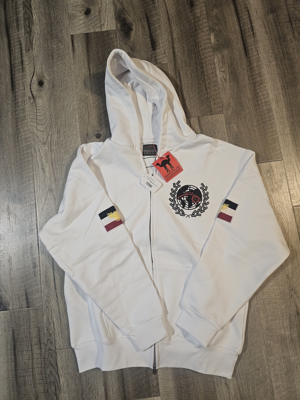 Nwt Murd333r Fm White Peacemaker 2 Hoodie Size Large